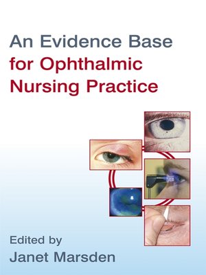cover image of An Evidence Base for Ophthalmic Nursing Practice